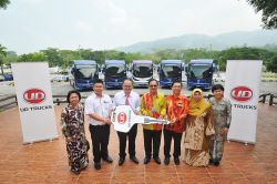 Key Handover Ceremony by TCIE with Ministry of Health